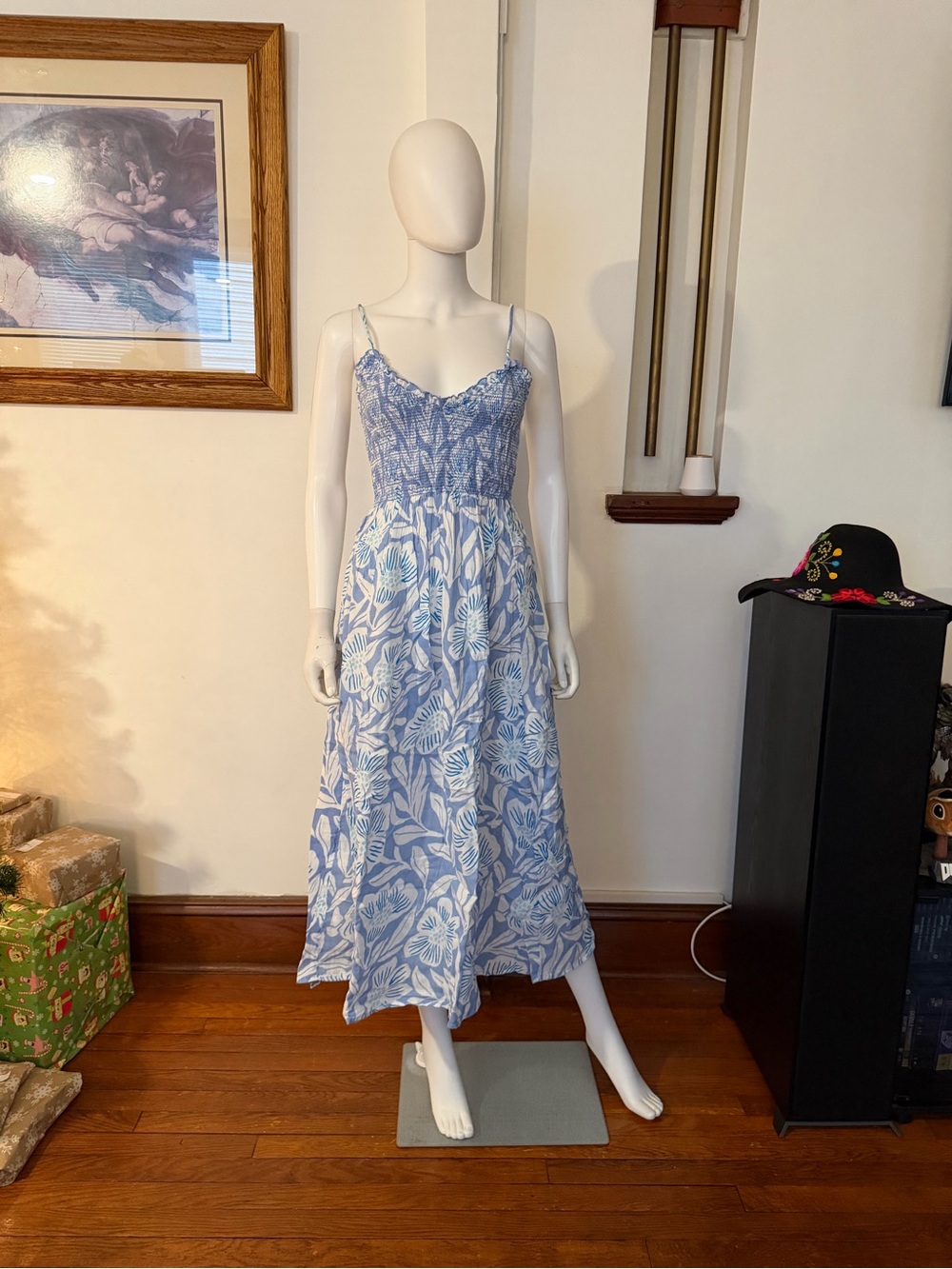 NWT free people sweet nothings midi dress L